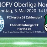 FC Hertha 03 Zehlendorf vs. Charlottenburger FC Hertha 06 am 3.5.2020