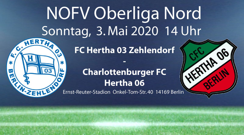FC Hertha 03 Zehlendorf vs. Charlottenburger FC Hertha 06 am 3.5.2020